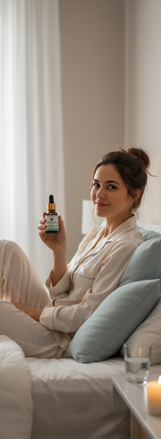 Frasco de suplemento Melozen Vitalzen Labs